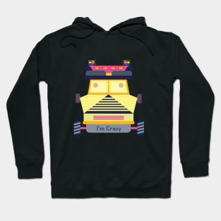 Crazy Truck Driver T shirt Hoodie